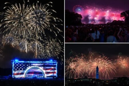 Trump’s 4th of July fireworks display on National Mall confirmed as largest in history Trump’s 4th of July fireworks display on National Mall confirmed as largest in history