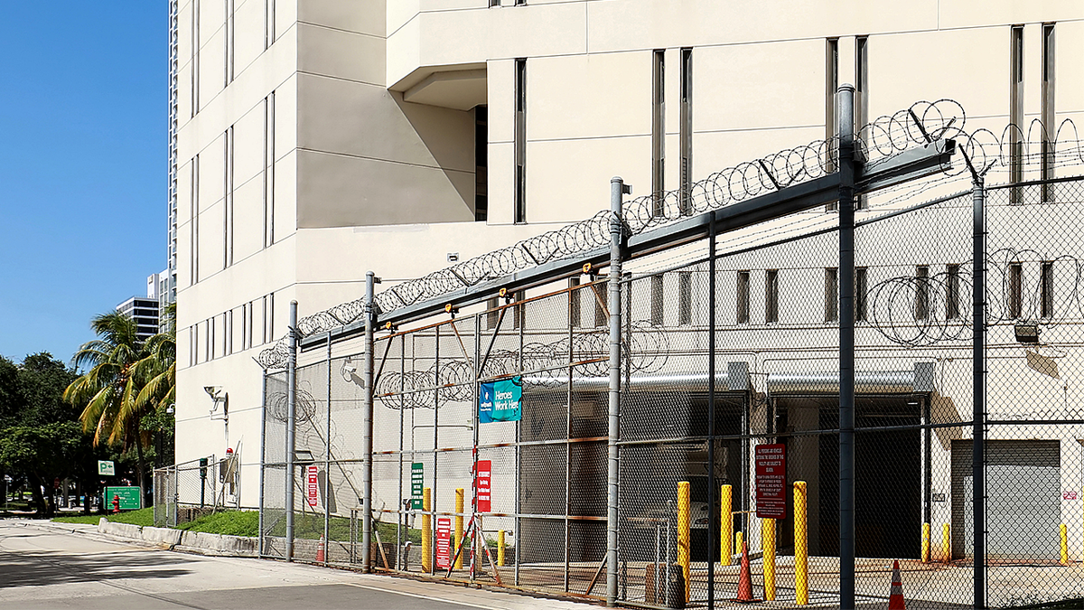 Broward County Main Jail in Fort Lauderdale, Florida