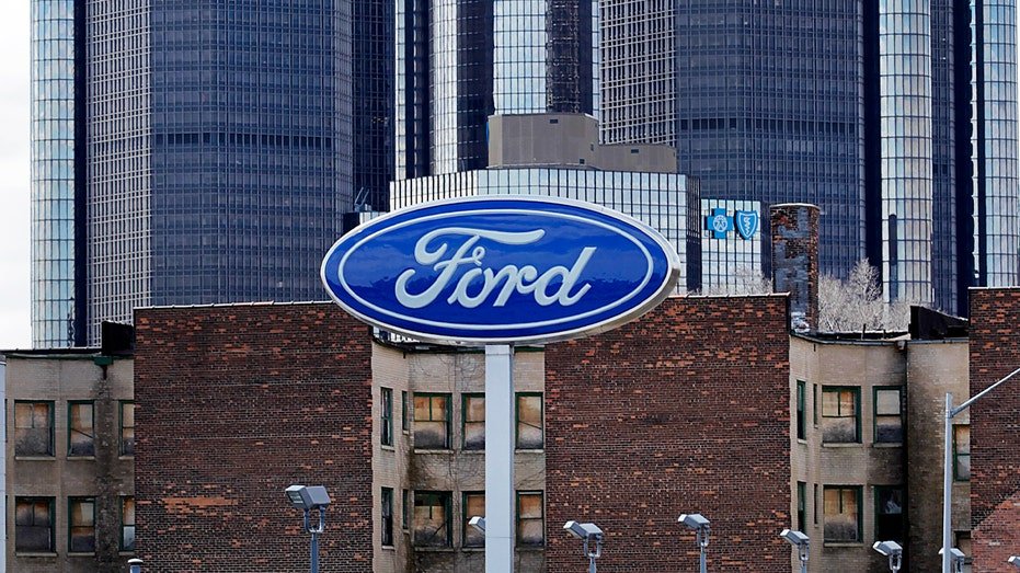 Ford logo in Michigan.