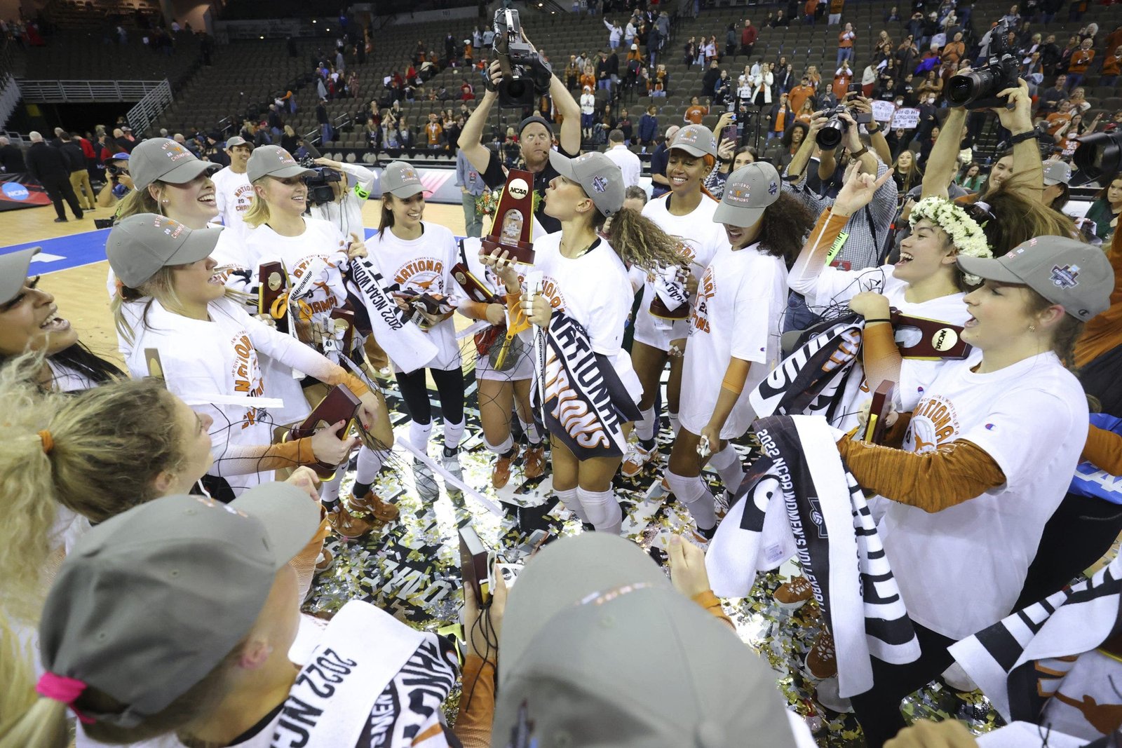 Texas' 2023 national championship came at the expense of longtime rivals, Nebraska, just like the Huskers' first title in 1995 went through Texas. (Photo by C. Morgan Engel/NCAA Photos via Getty Images)