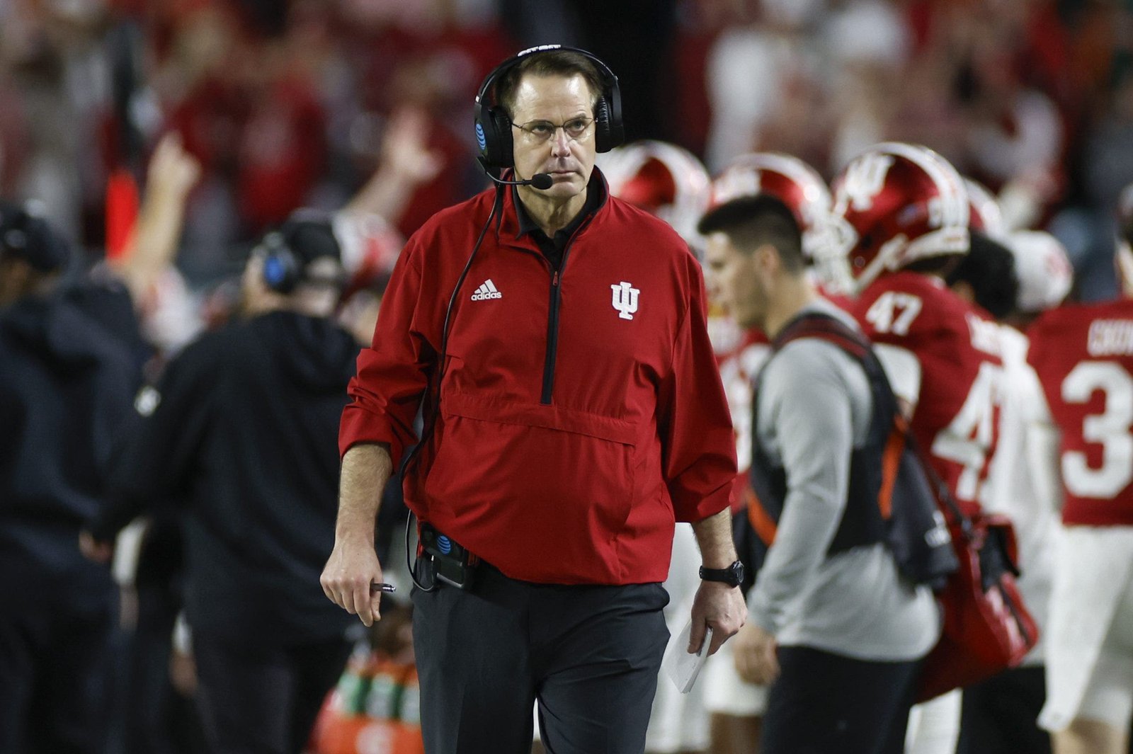 Curt Cignetti is 27-2 at Indiana. (Photo by David Rosenblum/Icon Sportswire via Getty Images)