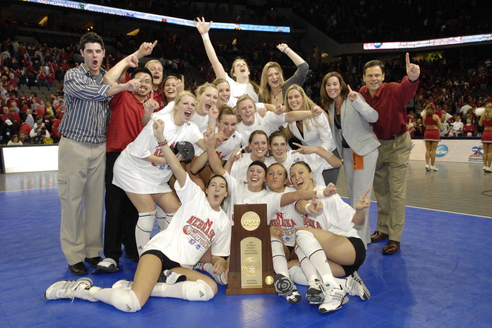 Only one of Nebraska or Texas could come out on top in the Big 12, and more often than not it was the Huskers. (Corbey R. Dorsey/NCAA Photos via Getty Images photos)