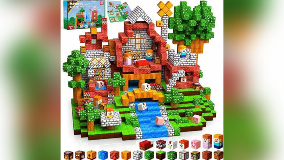 Recalled Goody King Magnetic Building Cubes – Grassland Forest