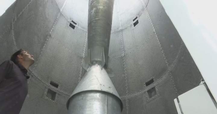 Quebec apple grower using anti-hail cannon to protect crops from icy weather Quebec apple grower using anti-hail cannon to protect crops from icy weather