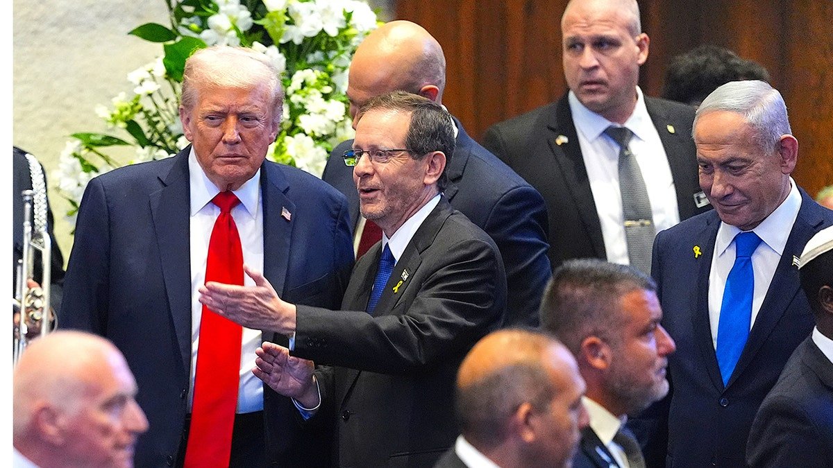 President Trump and Israel's Herzog