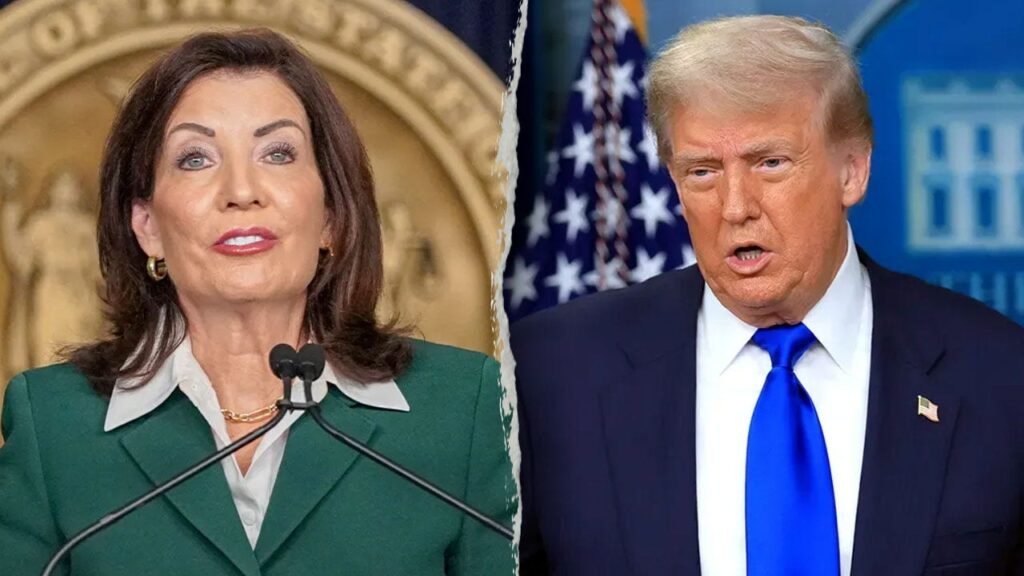 New York Gov Hochul rejects Trump’s ‘Lake America’ renaming with blunt message New York Gov Hochul rejects Trump’s ‘Lake America’ renaming with blunt message