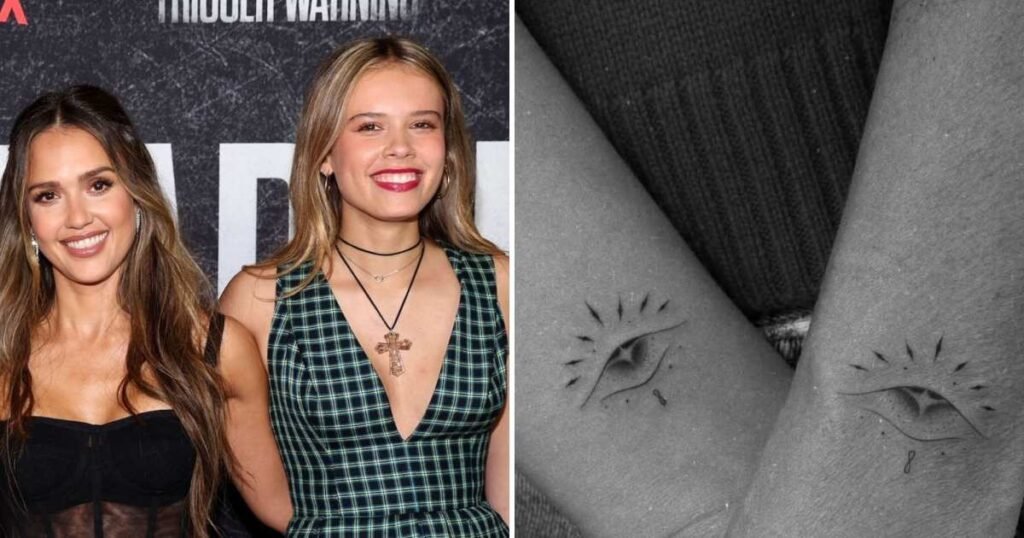 Jessica Alba Shares Symbolic Meaning Behind Matching Tattoo With Daughter Honor: ‘Forever Connected’ Jessica Alba Shares Symbolic Meaning Behind Matching Tattoo With Daughter Honor: ‘Forever Connected’