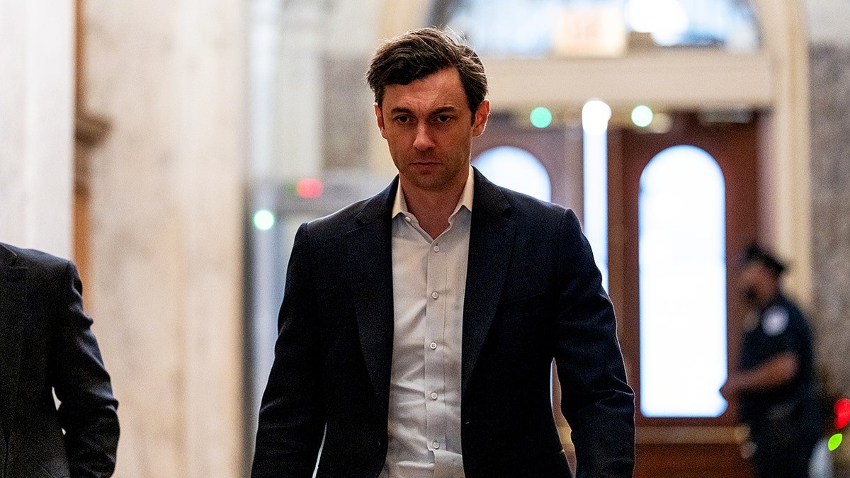 Jon Ossoff walking