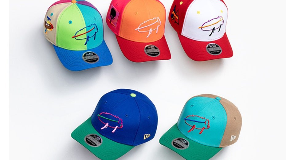 'Billustration' hats as part of New Era campaign