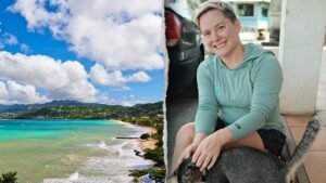 Missing American woman in Grenada may have drowned after swimming far offshore, husband says Missing American woman in Grenada may have drowned after swimming far offshore, husband says