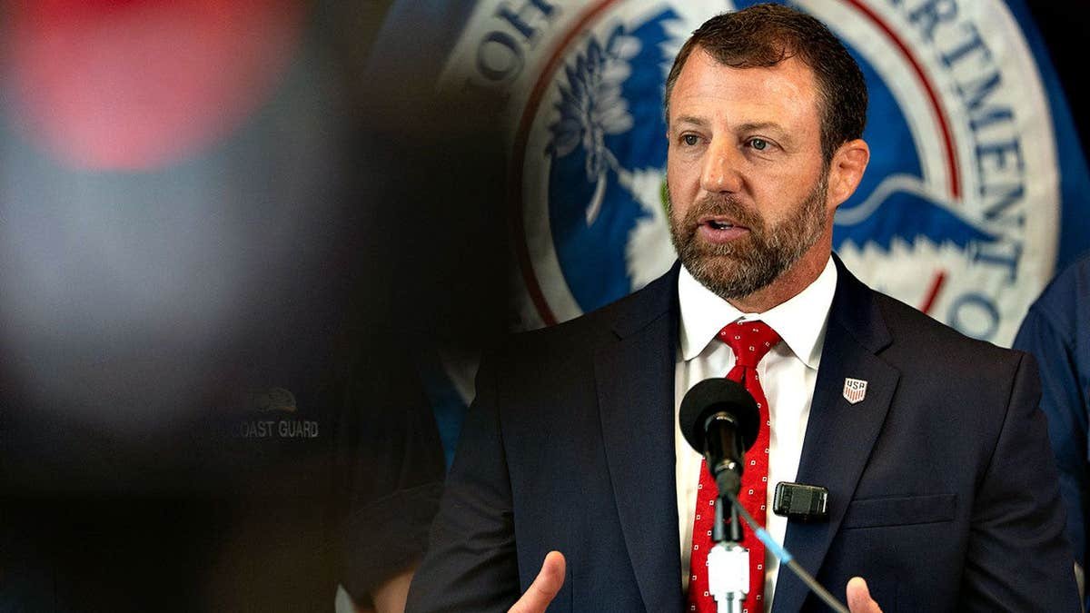 Markwayne Mullin speaks during a news conference