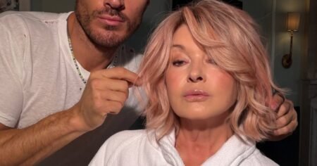 Martha Stewart Debuts ‘Rose Gold’ Hair, Ditches Signature Blonde Color: ‘It’s a Good Thing’
