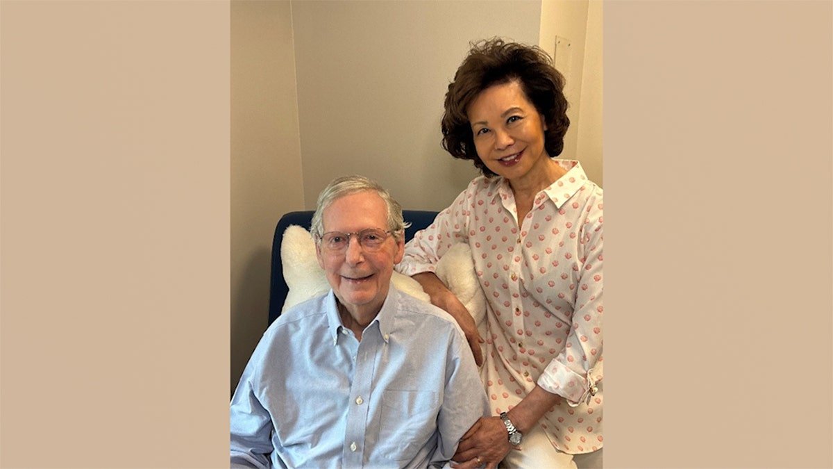 Mitch McConnell and Elaine Chao