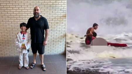 10-year-old boy recounts near-drowning as family reveals friendship with California teen lifeguard hero