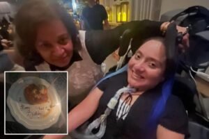 NJ diner outraged after upscale restaurant serves her dessert with offensive birthday message NJ diner outraged after upscale restaurant serves her dessert with offensive birthday message