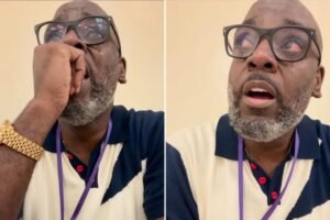 Texas teacher breaks down in tears during class after his senior students struggled to read, write