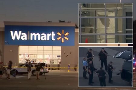 Pennsylvania cops hunt gunman after Walmart employee shot during dispute Pennsylvania cops hunt gunman after Walmart employee shot during dispute