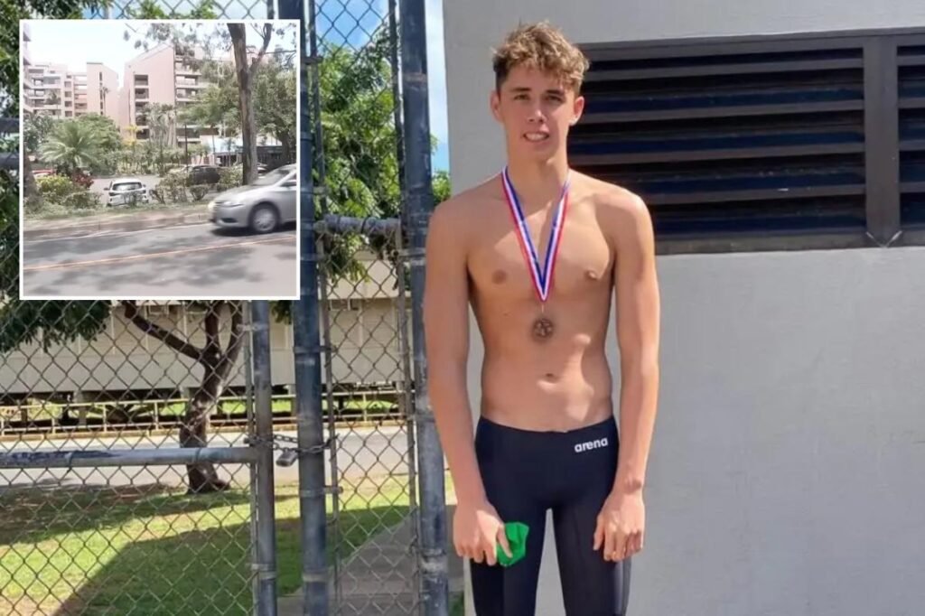Naked champion swimmer accused of beating security guard to death with water bottle at Hawaiian resort Naked champion swimmer accused of beating security guard to death with water bottle at Hawaiian resort