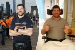 Exclusive | I was told I’d never walk again — now I’m trekking 6 million steps from the Brooklyn Bridge to the Santa Monica Pier Exclusive | I was told I’d never walk again — now I’m trekking 6 million steps from the Brooklyn Bridge to the Santa Monica Pier