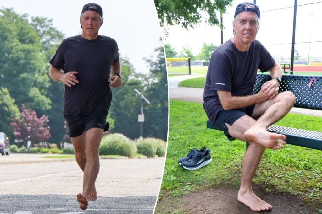Exclusive | Shoeless Long Island runner has put best foot forward through 6 marathons — shocking everyone from cops to top athletes: ‘Just keep going’ Exclusive | Shoeless Long Island runner has put best foot forward through 6 marathons — shocking everyone from cops to top athletes: ‘Just keep going’