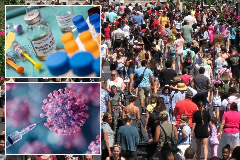 Measles panic at popular SoCal theme park after infected guest roamed for hours Measles panic at popular SoCal theme park after infected guest roamed for hours
