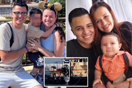 Heartbreaking photos show mom who died alongside infant in NYC boat crash as GoFundMe launched in support of husband