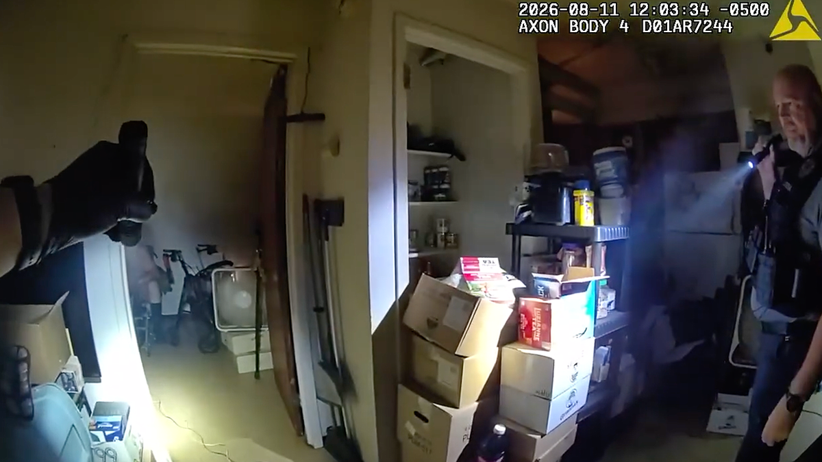 Bodycam image shows deputies inside apartment for eviction notice call