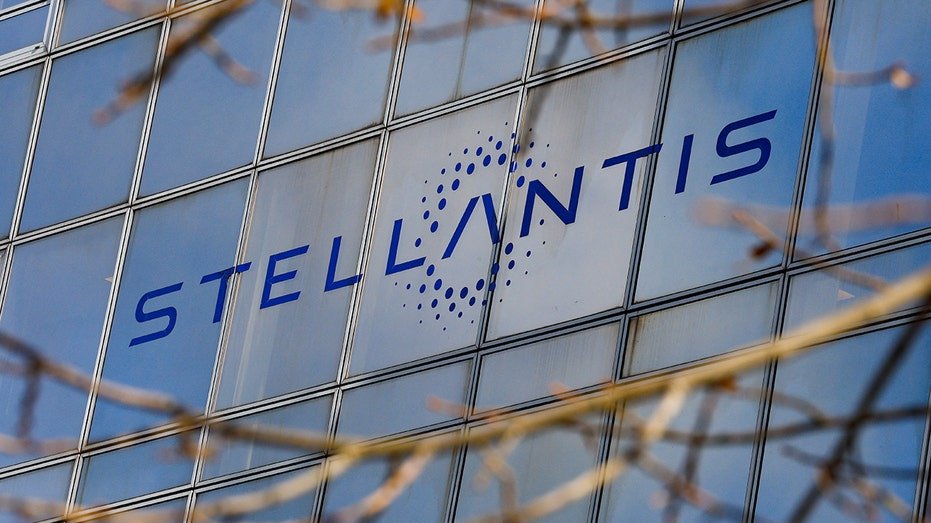 The logo of Stellantis