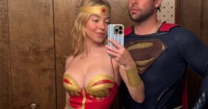 Sydney Sweeney Slays in Fitted ‘Wonder Woman’ Corset for Sweet Selfie With Boyfriend Scooter Braun Sydney Sweeney Slays in Fitted ‘Wonder Woman’ Corset for Sweet Selfie With Boyfriend Scooter Braun