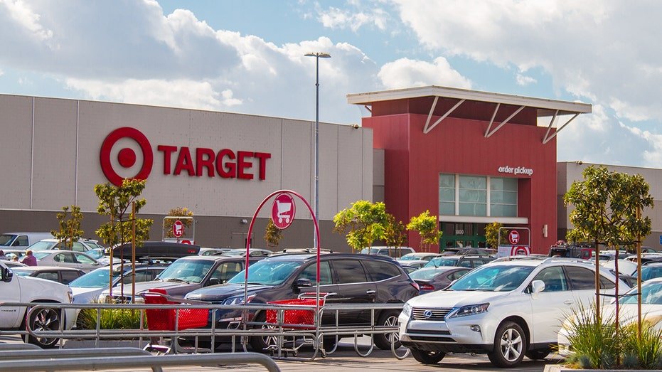 Target parking lot