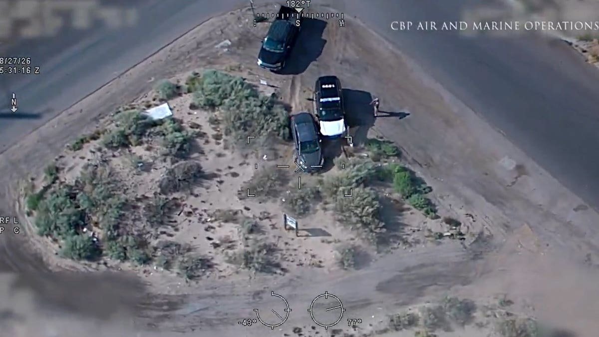 One suspect allegedly carjacked a civilian at gunpoint after fleeing a vehicle during a high-speed pursuit in Texas, authorities said.
