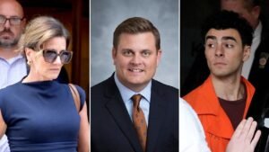 Brave widow of slain UnitedHealthcare CEO Brian Thompson comes face to face with Luigi Mangione for first time Brave widow of slain UnitedHealthcare CEO Brian Thompson comes face to face with Luigi Mangione for first time