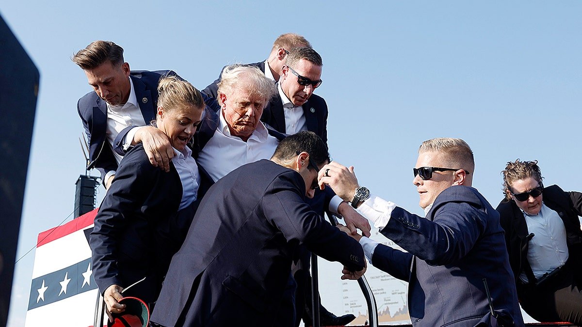 Donald Trump Injured During Shooting At Campaign Rally In Butler, PA
