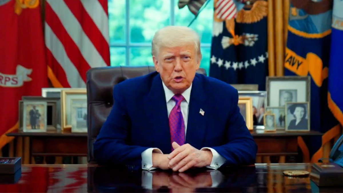 President Donald Trump announcing the establishing of the first ever self-deportation program which incentivizes illegal migrants to voluntarily leave the country.