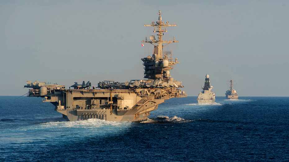 U.S. Navy in transit