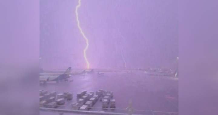 B.C. storm causes new wildfires, airport delays after more than 7K lightning strikes B.C. storm causes new wildfires, airport delays after more than 7K lightning strikes
