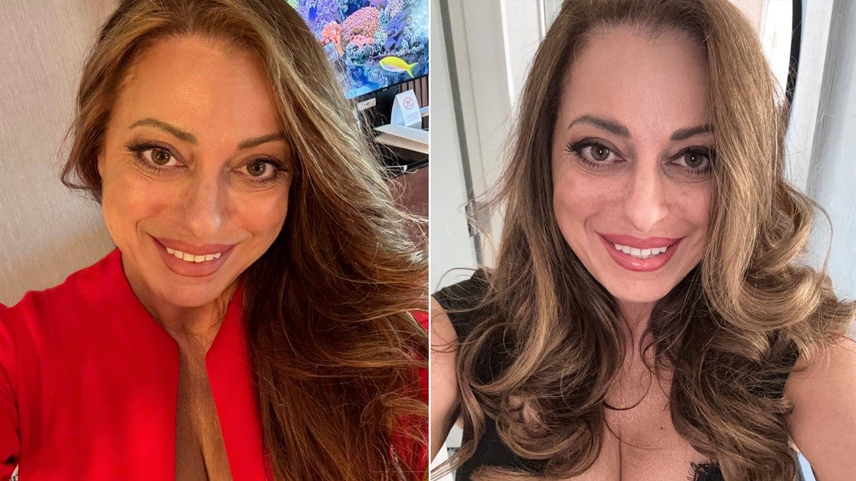 A split photo of Dawn Marie