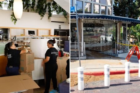 Struggling LA cafe narrowly avoids closure after flood — for now