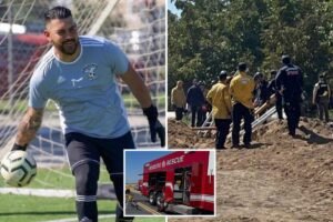 Soccer star identified as worker killed in horror California trench collapse