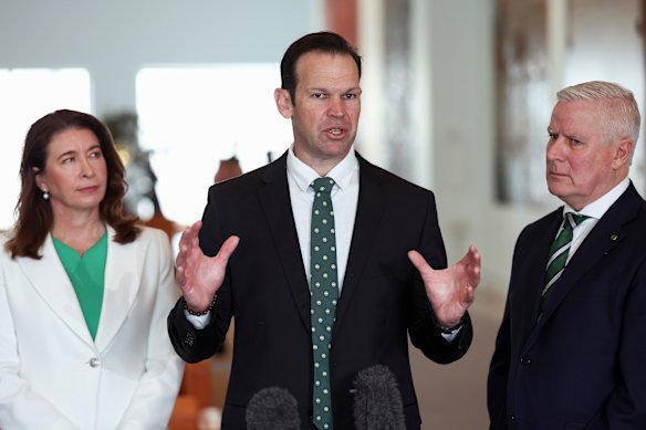 Nationals leader Senator Matt Canavan.
