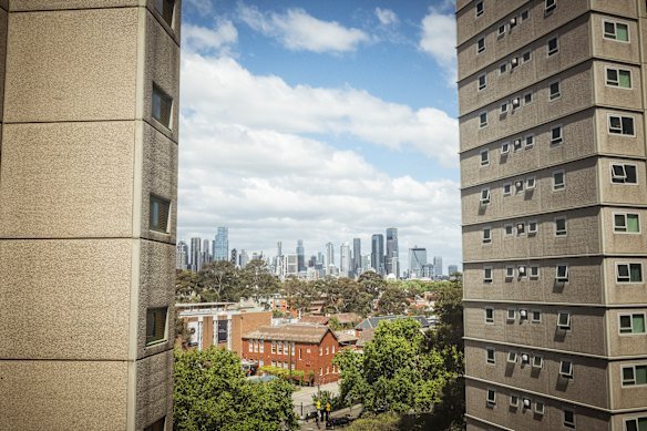 The UN report criticised the state government’s 2023 decision to demolish 44 public housing towers. 