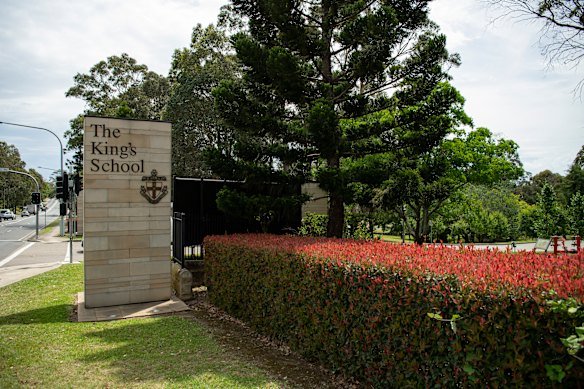 The King’s School will charge baseline tuition of more than $50,000 next year, but parents could sail close to the $60,000 once extras are included.