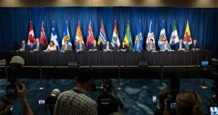 Canada’s premiers tight-lipped on constitutional changes in Alberta referendum