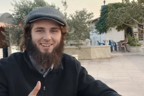 Patrick Stevenson, a Gold Coast Muslim convert who is now in jail in Syria charged with murdering another Australian convert, Abdullah Glen Burgess. 