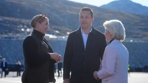 EU chief von der Leyen heads to Greenland in show of support EU chief von der Leyen heads to Greenland in show of support