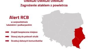 Air raid siren sounded for residents of eastern Poland Air raid siren sounded for residents of eastern Poland