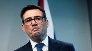 British PM Burnham declines to rule out rejoining EU British PM Burnham declines to rule out rejoining EU