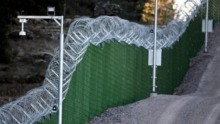 Finland completes work on 200km fence along border with Russia Finland completes work on 200km fence along border with Russia