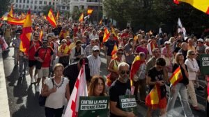 Thousands take to the streets in Madrid over Ceuta migrant crisis