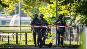 Swiss man arrested after one killed in shooting at rave, police say Swiss man arrested after one killed in shooting at rave, police say